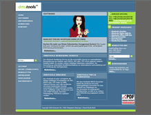 Tablet Screenshot of dmstools.de